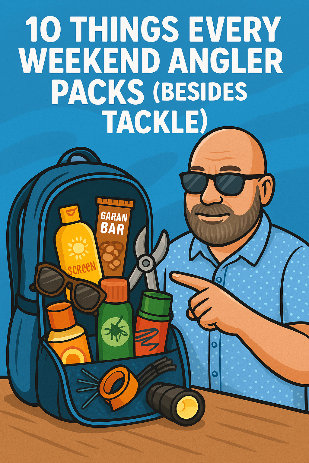 10 Essential Non-Fishing Items Every Angler Should Pack for a Successful Day on the Water